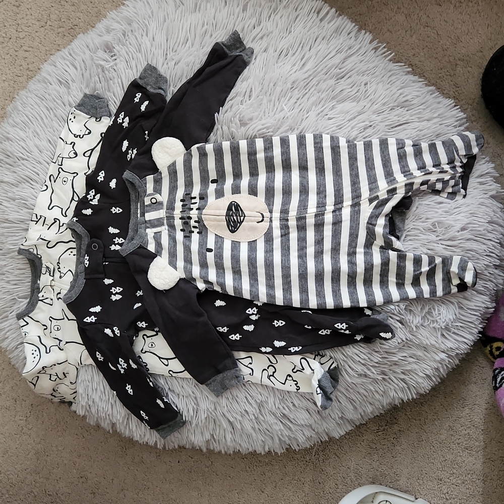 3 piece newborn sleepers